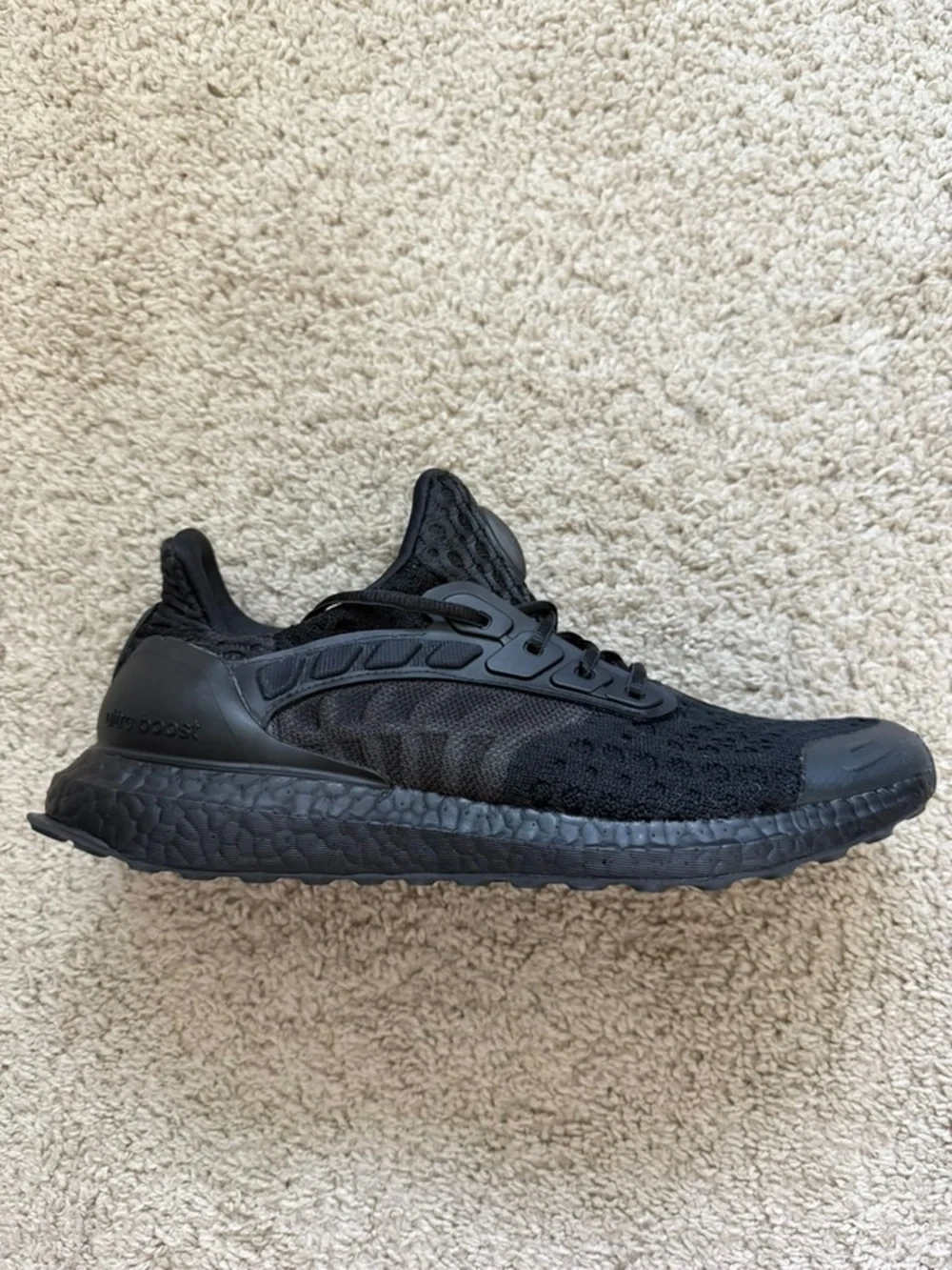 adidas Ultraboost Climacool DNA Mens 8 Triple Black Sneakers GY1975 Unworn